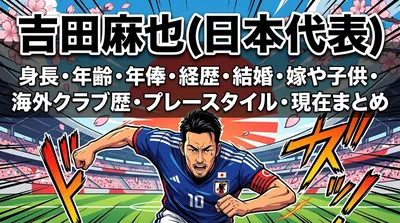 吉田麻也(日本代表)の身長・年齢・年俸・経歴・結婚・嫁や子供・海外クラブ歴・プレースタイル・現在まとめ