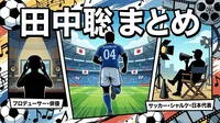 田中聡サッカー・シャルケ移籍・日本代表・成績・桜井幸子旦那・プロデューサー・俳優まとめ