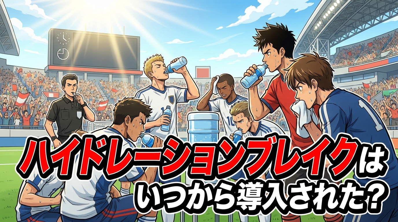ハイドレーションブレイクはいつから導入された?
