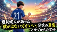 塩貝健人が語った「僕が出ない方がいい」発言の真意とサブからの覚悟