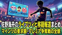 佐野海舟のライプツィヒ移籍報道まとめ｜マインツの要求額・プレミア争奪戦の全貌