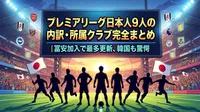 プレミアリーグ日本人9人の内訳・所属クラブ完全まとめ｜冨安加入で最多更新、韓国も驚愕
