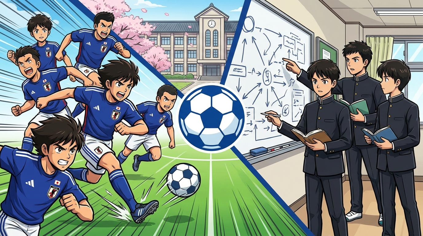 話題になった「W杯メンバー出身高校の偏差値ランキング」とは
