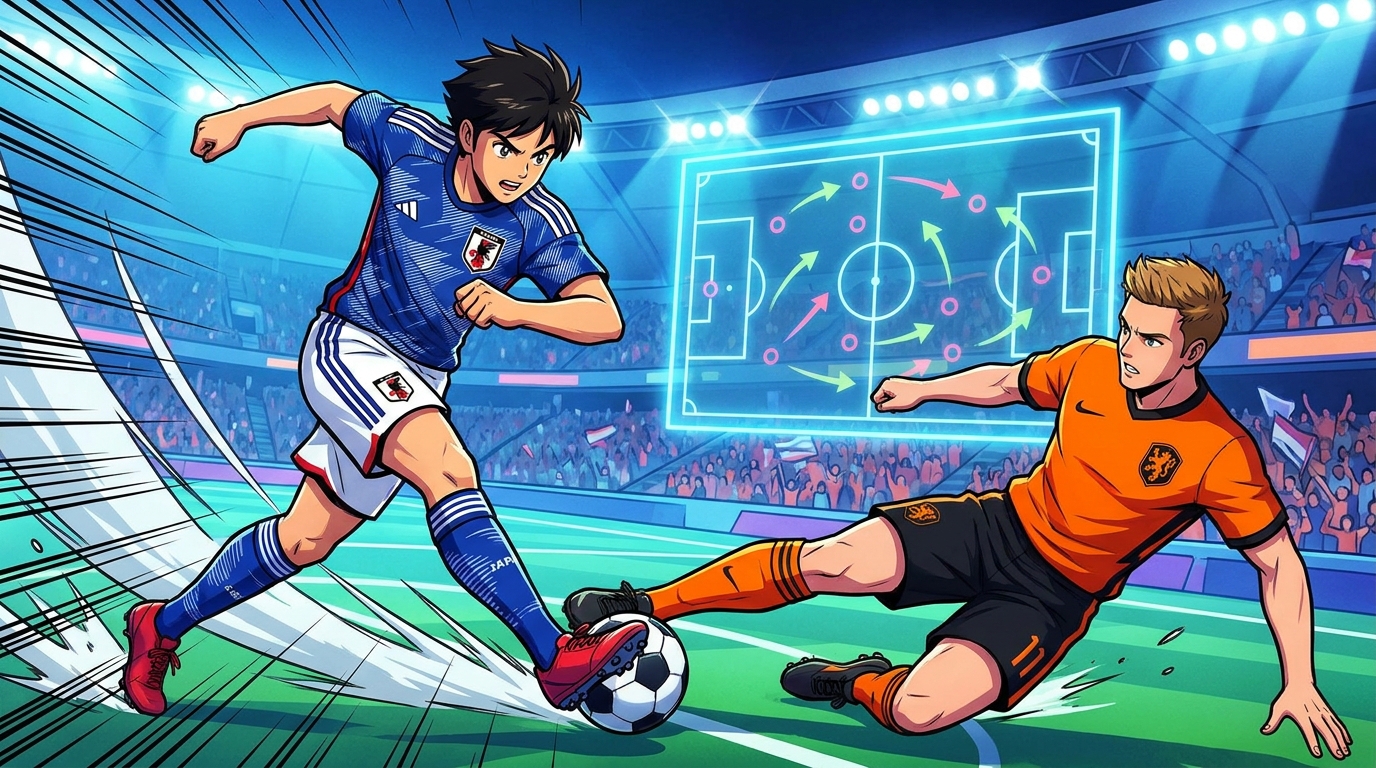 2026年W杯初戦・日本vsオランダ戦がいよいよ開幕