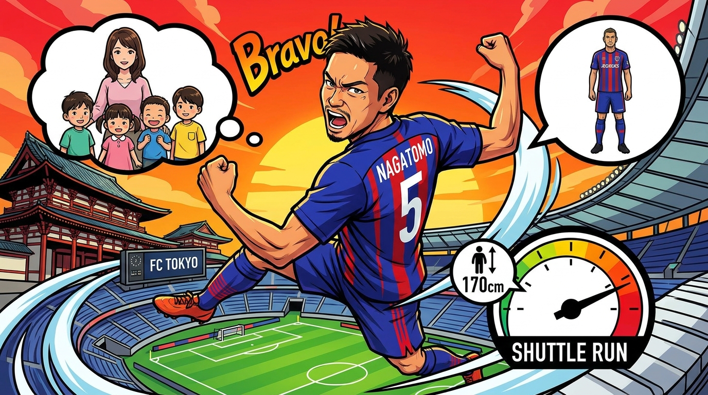 長友佑都の基本プロフィール