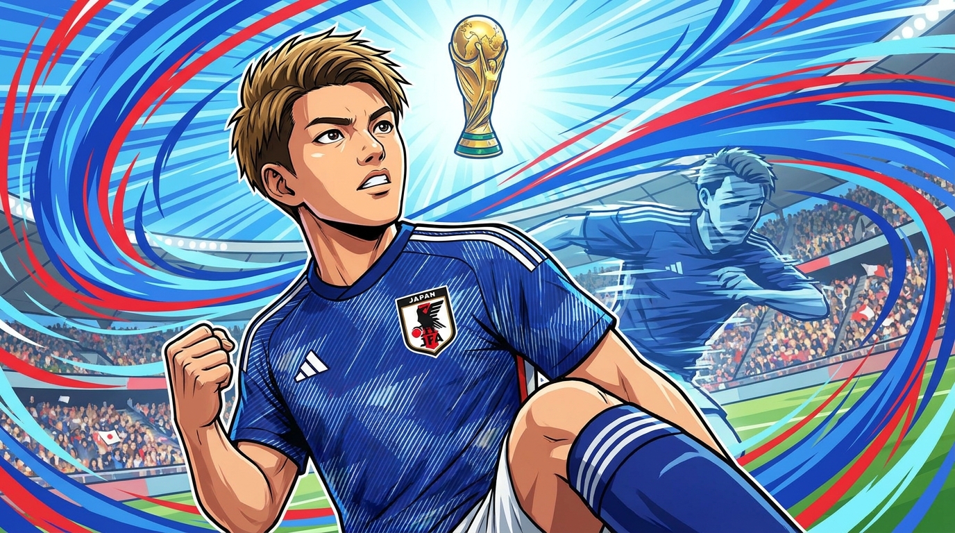 堂安律の「W杯優勝宣言」投稿の全容